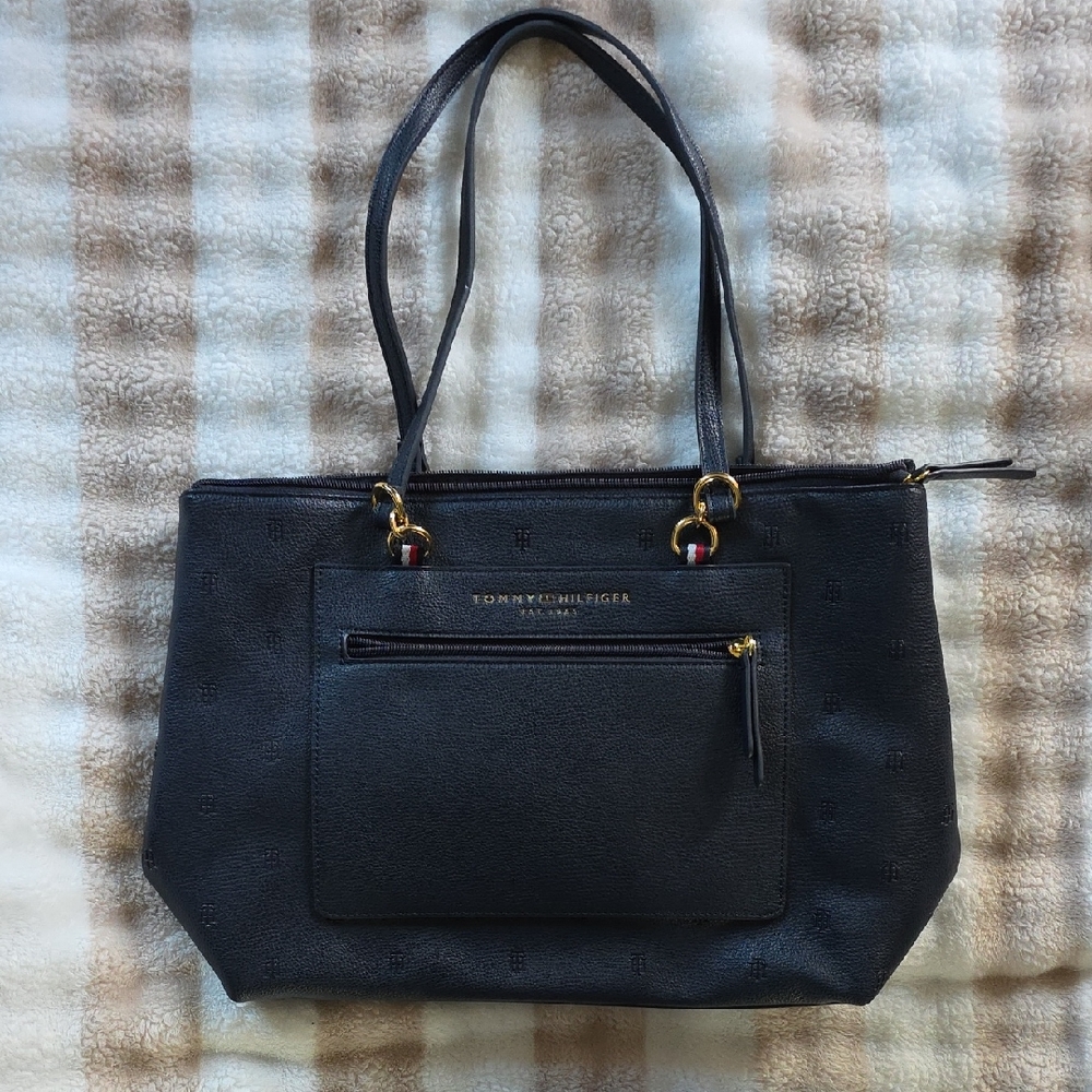 Tommy Hilfiger Debossed Amelia Tote